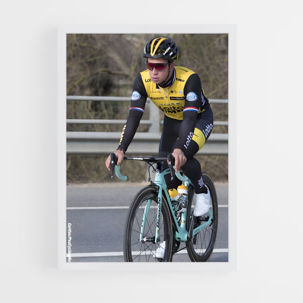 Poster Sur la Route avec Dylan – affiche Cyclisme (vue 3)